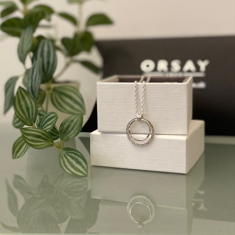 Handcrafted Scottish jewellery - Silver Sands Circles pendant Handcrafted Scottish jewellery - Silver Sands Circles pendant
